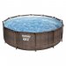 Piscina Redonda c/Estructura Metalica Diseño Ratan (9.150 ltrs)