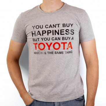 Remera Toyota Happiness Masculino
